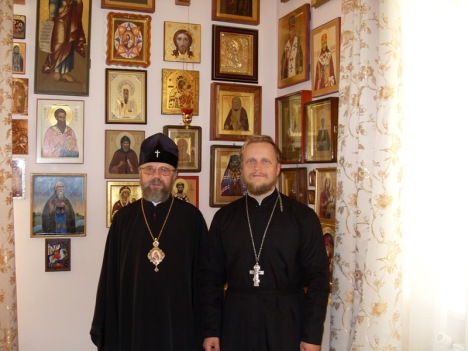 встреча с архиепискомом Августином во Львове