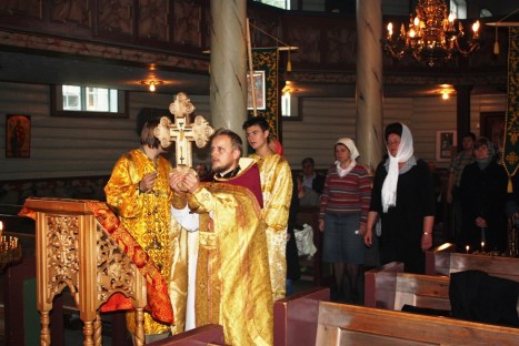 Праздник Воздвижения Креста Господня в Тронхейме