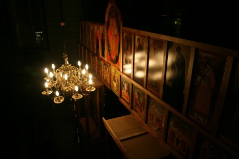 результат трудов - деисусный ряд собран