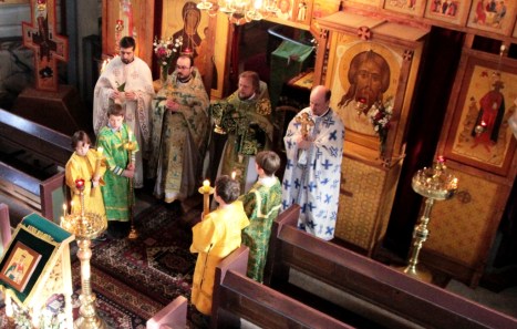 Великий вход на литургии