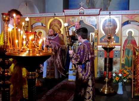 Божественная литургия в день Торжества Православия в Осло