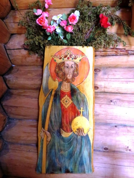 Икона святого Олафа в часовне