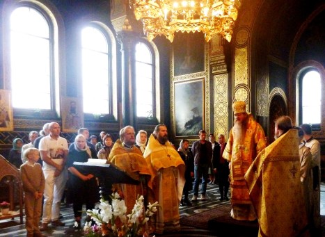 Праздничный молебен святому князю Александру Невскому