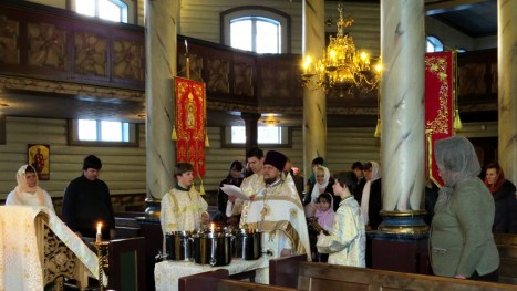 Великое водоосвящение в Тронхейме на праздник Крещения Господня