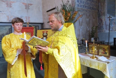 Молебен в Стиклестад кирке