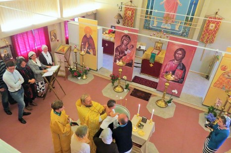 Таинство Крещения в субботу по Преображении