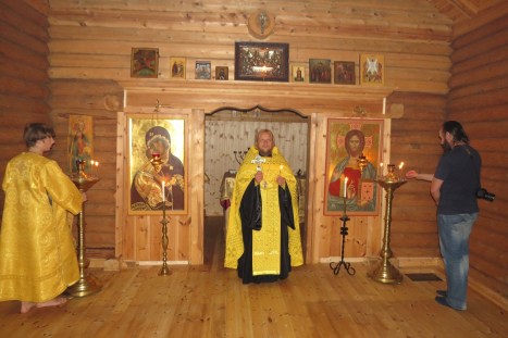 Молебен на церковное новолетие в храме св.Олава в Стиклестаде