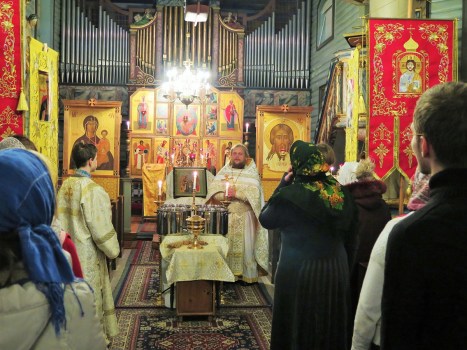 Проповедь настоятеля о значении праздника Богоявления