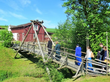 Экскурсия по этнографическому музею Стиклестада