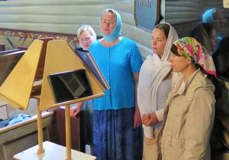 Приходской хор в день Праздника Успения Богородицы