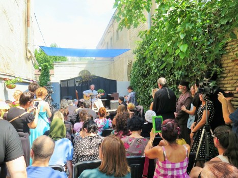 Концерт православных песен в Тбилиси