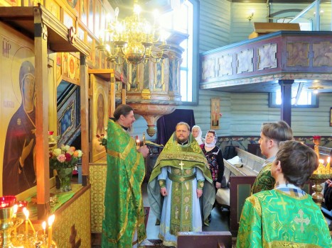 Поздравление отца Александра иереем Сергием Бондаревым