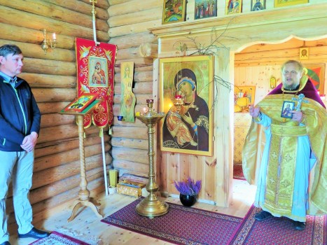 Благодарственное слово настоятеля прихожанину Ксенофонту