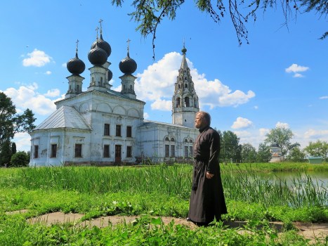 Знаменитый Саврасовкий Храм Воскресения Христова в с.Сусанино