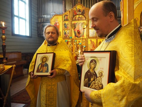 Икона Богородицы в подарок матушке Ольге